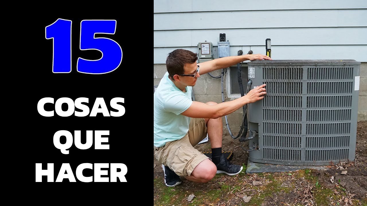 15 consejos de mantenimiento del aire acondicionado