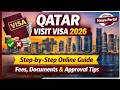 Qatar Visit Visa 2026 | Complete A to Z Guide | How to Apply Online Fees Documents | Visa Xplore Hub