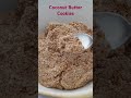 Coconut Butter Cookies #bakewithpaws #recipe #coconutbuttercookies #cookies #cookiesrecipe