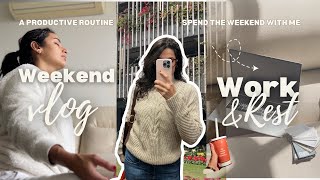 Spend The First Weekend Of 2026 With Me, Slow Morning, Yoga, Grwm, City Cafes, Meetings & Family
