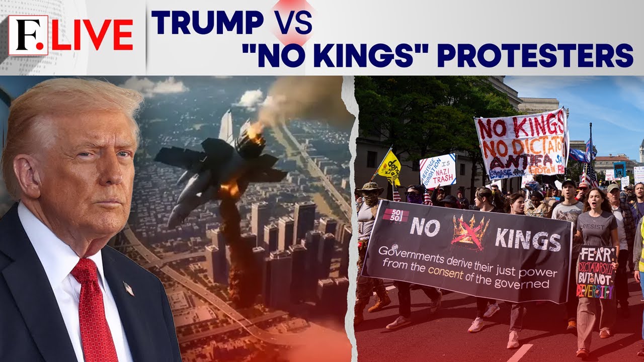 Массовые протесты против Трампа вспыхнули в Нью-Йорке, Чикаго и Бостоне | Firstpost Live | N18G