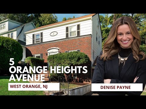 5 Orange Heights Avenue, West Orange, NJ home video tour