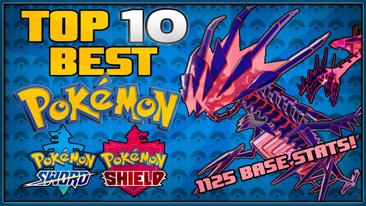 Top 10 Best Shiny Pokemon In Pokemon Sword And Shield All Shiny Legendary Pokemon Youtube