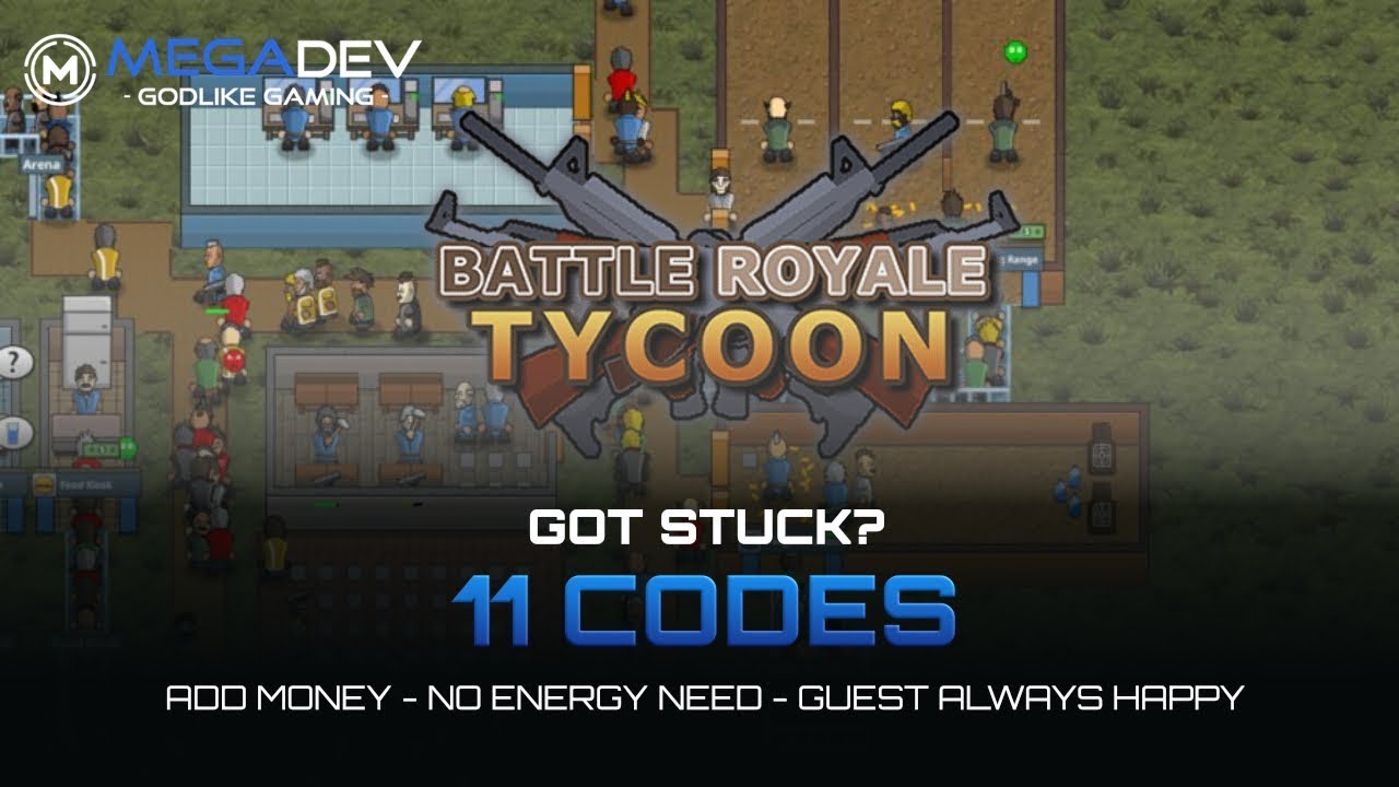 Roblox battle royal tycoon codes