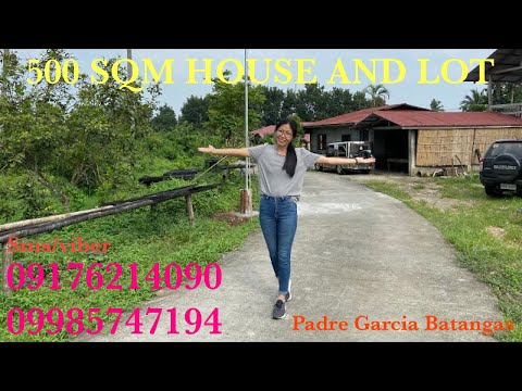 Vlog489: 500 SQM FARM WITH HOUSE FOR SALE IN PADRE GARCIA BATANGAS PHILIPPINES WITH INTERNET ACCESS