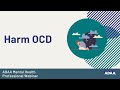 Harm OCD Webinar with Jon Hershfield