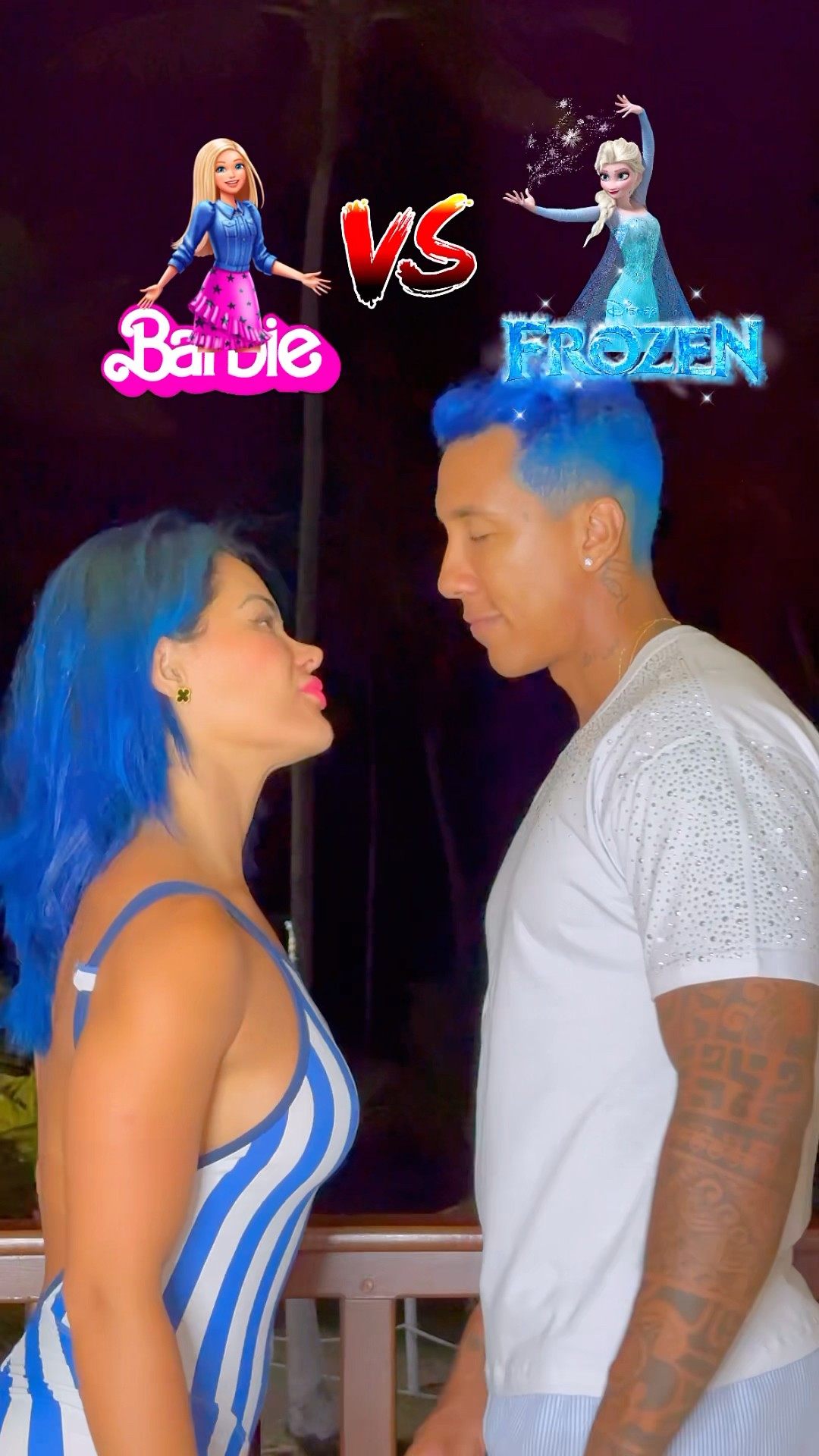 Com certeza a FROZEN GANHOU!@mayca.brasil #dublagem #barbie #frozen #funnymemes #funny