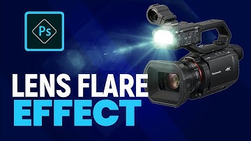 PHOTOSHOP TUTORIALS || •Creating A Lens Flare Effect In Photoshop | Simple steps