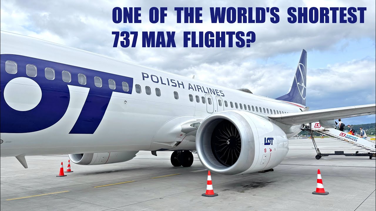 TRIP REPORT | LOT [Economy Class] Boeing 737-8 MAX | KRK-WAW | LO3920