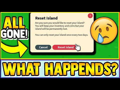 What happends when you RESET your Roblox Skyblock Islands - island❌|  - FunZone