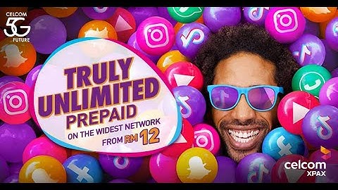 Truly Unlimited Prepaid with Celcom Xpax