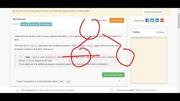 13.3 BST ITERATOR (Tree)-Interviewbit #tree#programming#bst