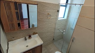 Washroom design 4' x 8' (feet) || bathroom tiles design