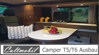 Cultmobil VW T6 / T5 CAMPER Komplettausbau Conversion Roomtour / Carporn by Cultmobil 3,102 views 4 years ago 1 minute, 46 seconds