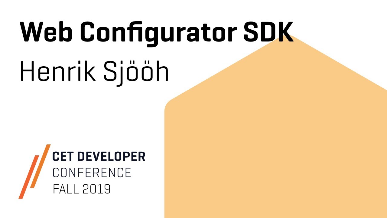 Web Configurator SDK w/ Henrik Sjööh - YouTube