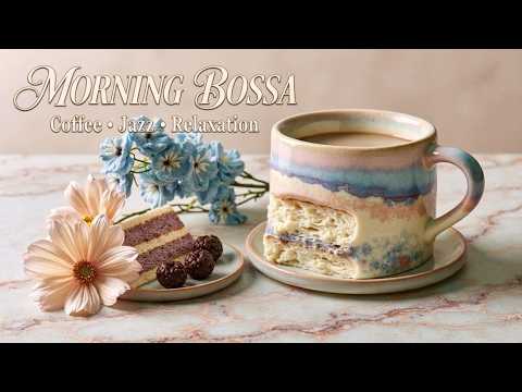 Relaxing Bossa Nova Coffee Jazz | Smooth Acoustic Guitar & Calm Morning Coffee Shop Ambience