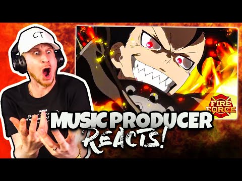 Music Producer Reacts to FIRE FORCE 🔥OPENING | INFERNO by Mrs. GREEN APPLE)