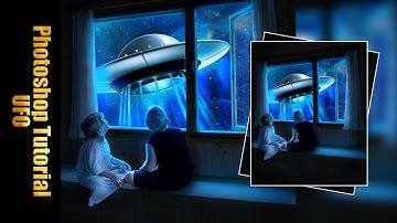 Photoshop Tutorial UFO photo manipulation
