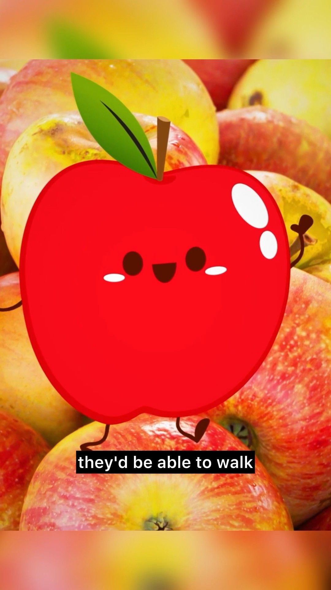Your Apples Are Actually 12 Months Old! ? #funfacts #apples #fruits
