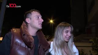 Edis, şarkıcı Aybüke Albere ile gece eğlencesi çıkışı görüntülendi Resimi