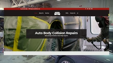 Auto Body Website 3.0 Template Solutions