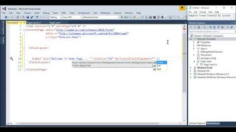 Xamarin Form Tutorial 2
