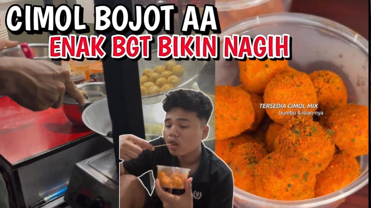 CIMOL BOJOT AA VIRAL! Antrian Panjang, Rasanya Bikin Nagih 🤤