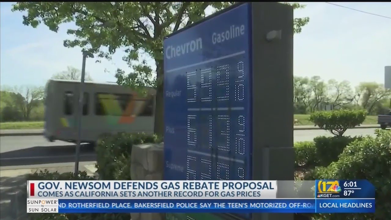 Newsom Pushes For Gas Rebate As Republicans Ask To Suspend Has Tax 