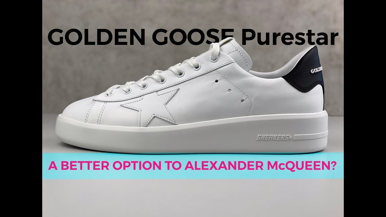 GOLDEN GOOSE Deluxe Brand Purestar 'white/black' | UNBOXING & ON FEET |  luxury sneaker | 2020 | 4K
