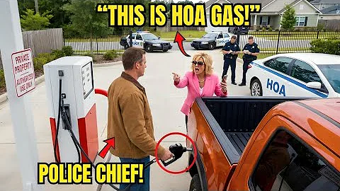 HOA Karen Called Cops When I Refused to Give Her Free Gas — Too Bad I'M the Police Chief!