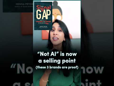 Brands are now PAYING to prove they're not AI video thumbnail