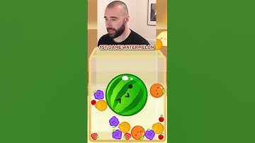 1ST SUIKA GAME WATERMELON 🍉🤯