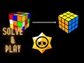 Solving a rubik&#39;s cube while playing brawlstars