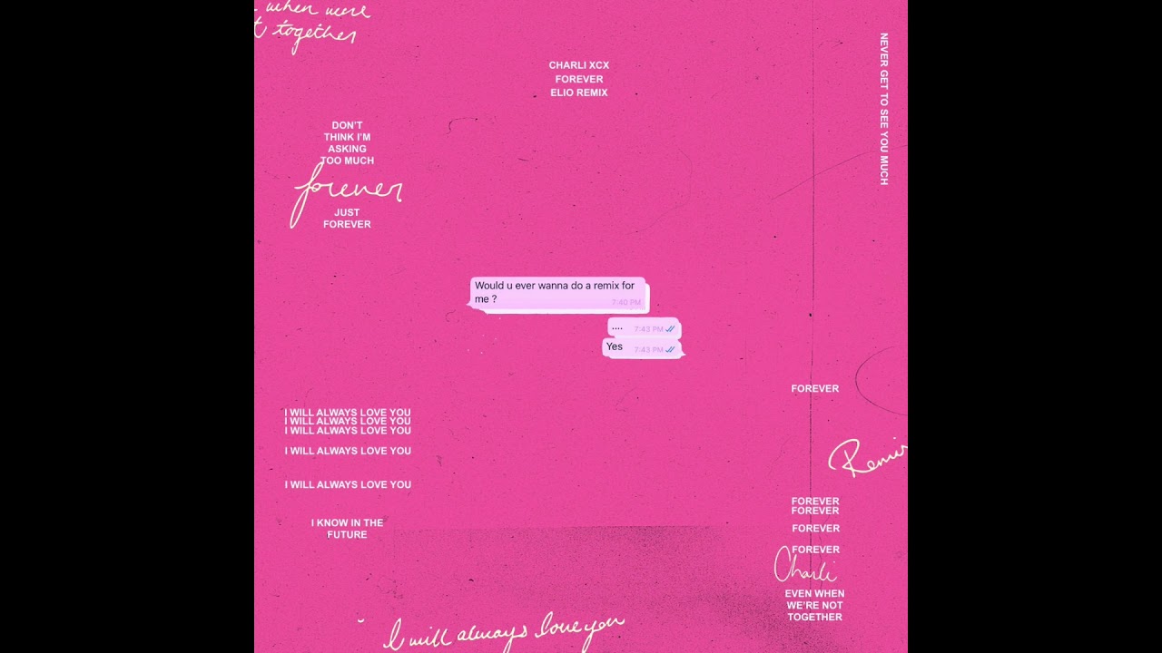 Charli XCX - Forever (ELIO Remix) - YouTube