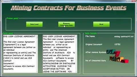 Final Year Projects | Mining Contracts for Business Events and Temporal Constraints
