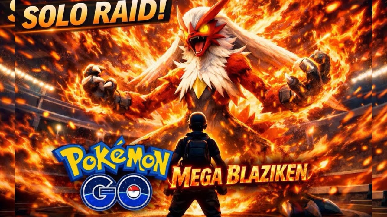 Mega Blaziken SOLO Defeated in Pokémon GO 😱🔥