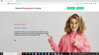 Student Management System using ReactJS NodeJS and MYSQL