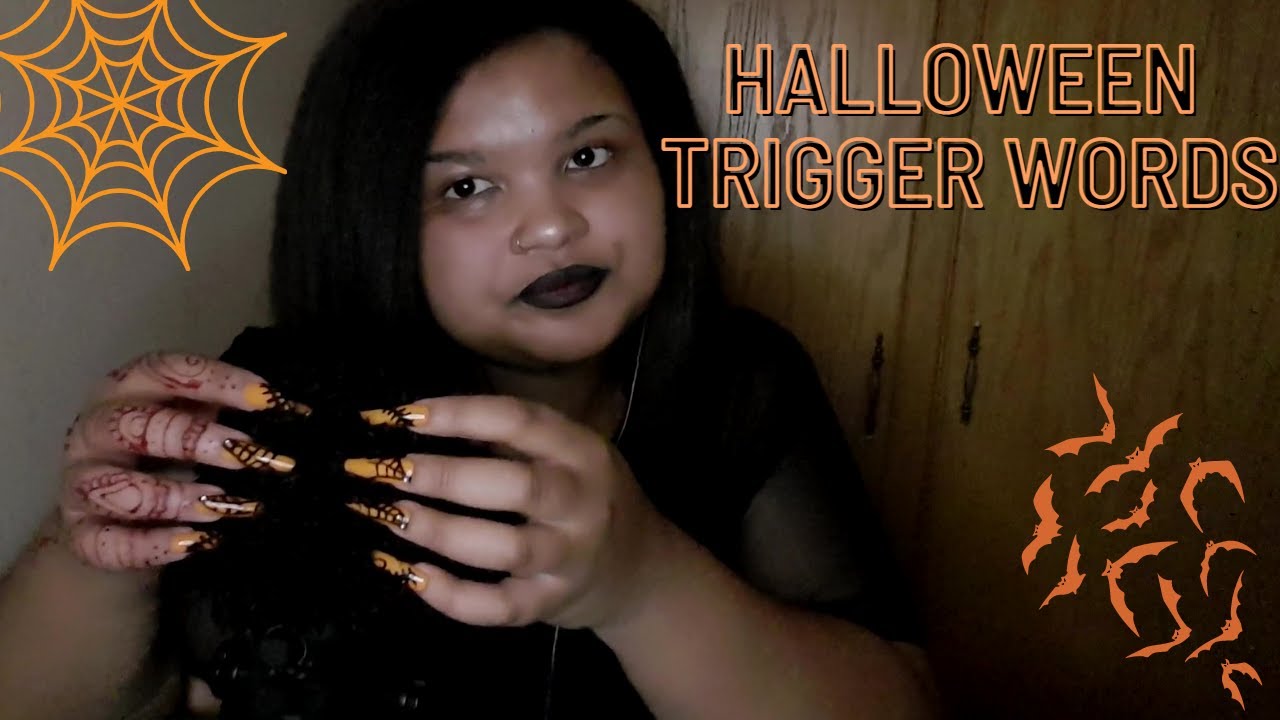 HALLOWEEN TRIGGER WORDS🎃 ASMR (VERY CATCHY) YouTube