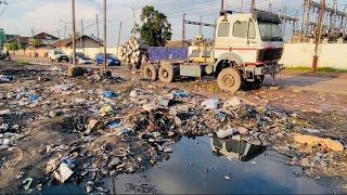 LIMETE DEVIENT UN GARAGE : INSALUBRITÉ ET INSÉCURITÉ EN HAUSSE, EXCELLENCE LÉON SUR LE TERRAIN