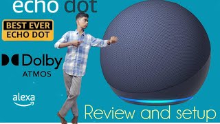 ALEXA ECHO DOT 5TH GENERATION REVIEW AND SETUP 🔥🔥🔥🔥🔥🌎