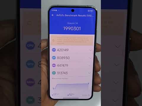 Xiaomi 14 Antutu Benchmark Test