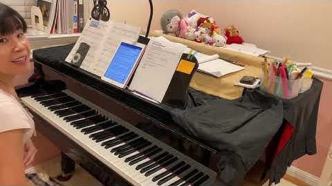 Tips for One-Octave Legato Arpeggios for Beginners - Online Lesson Video Memos for Students