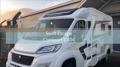 2020 Swift Escape Compact C404 Motorhome