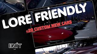 Lore Friendly Optimized &amp; High Quality Cars Pack FiveM Custom Car Pack