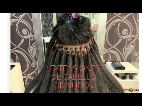 peinados con extensiones de nudoBúsqueda de TikTok