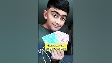 DIY DDAKJI | Squid Game Origami – #shorts #ddakji #origami #squidgame