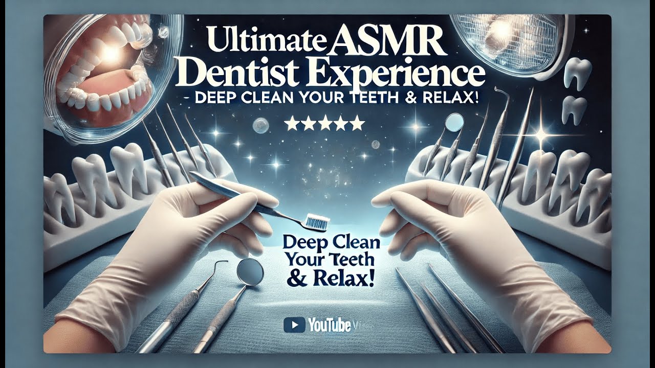Ultimate ASMR Dentist Experience: Deep Clean Your Teeth & Relax! 🦷 ...
