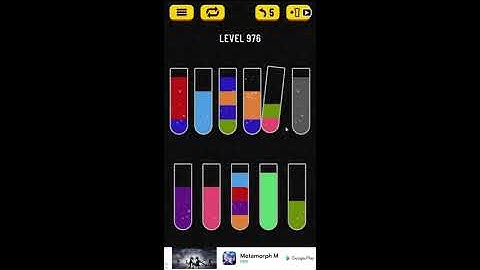Water Sort Puzzle Level 976