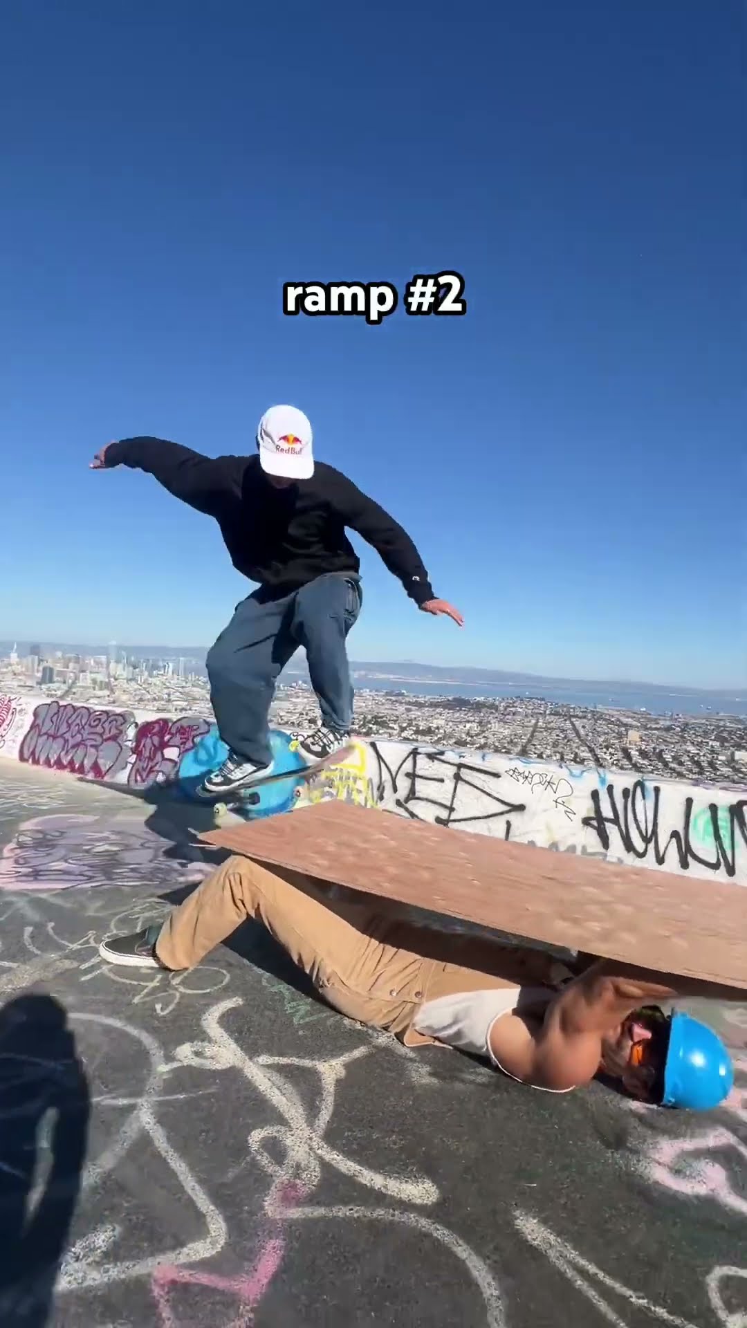 Using A Man As A Ramp ?