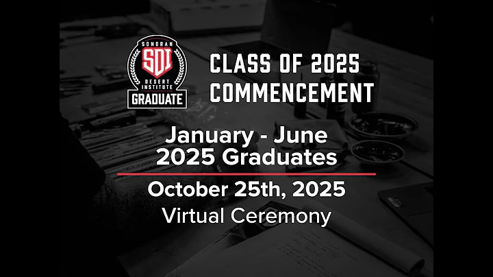 SDI 2025 Fall Commencement Graduation Ceremony